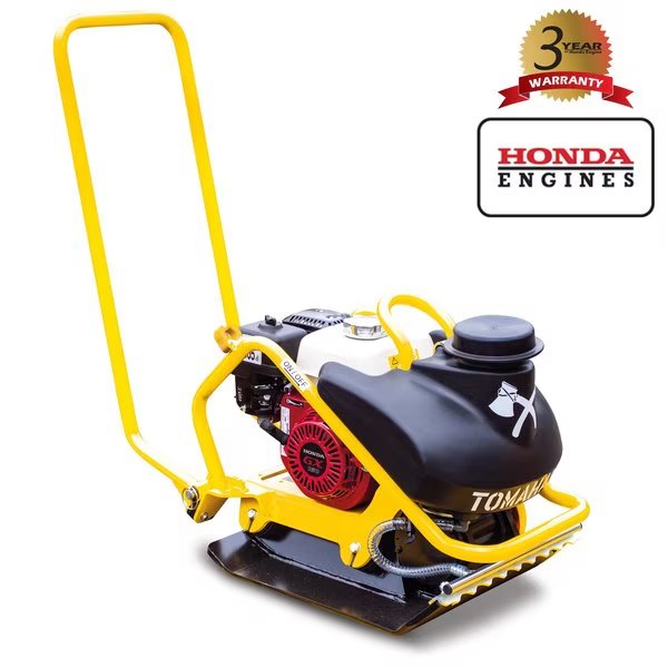 5.5 HP Honda Plate Compactor Tamper and Water Tank for Soil Asphalt, Tomahawk Power, Mfr#: TPC90H